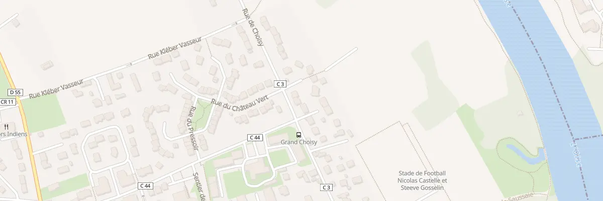 Plan du 68 Rue de Choisy à Maurecourt