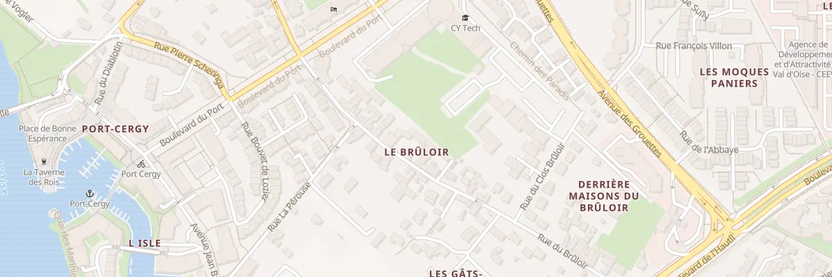 Plan du 39 Rue du Brûloir à Cergy