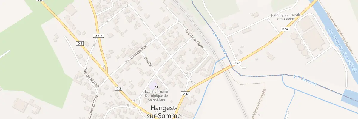 Plan du 2 Rue du 8 Mai 1945 à Hangest-sur-Somme