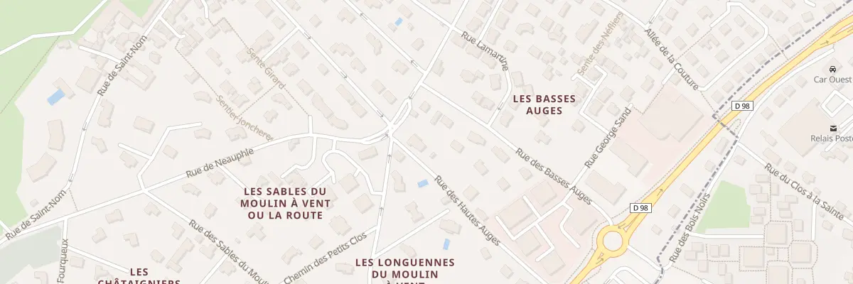 Plan du 45 Rue de Neauphle à Saint-Germain-en-Laye