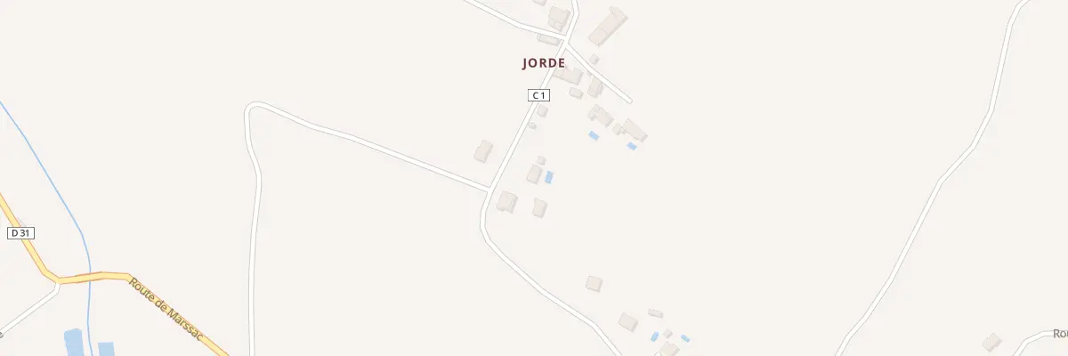 Plan du 52 Rte d’Albi à Rouffiac