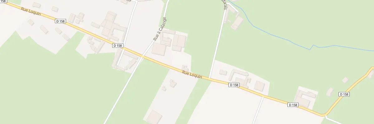 Plan du 29 Rue du Loquin à Thiembronne