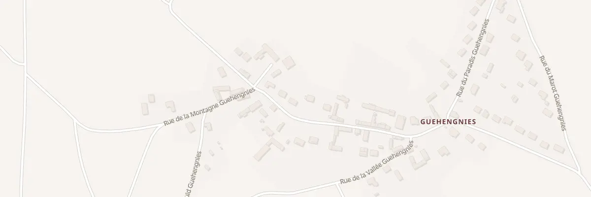 Plan du 18 Rue des Heraulles Guehengnies à Verderel-lès-Sauqueuse