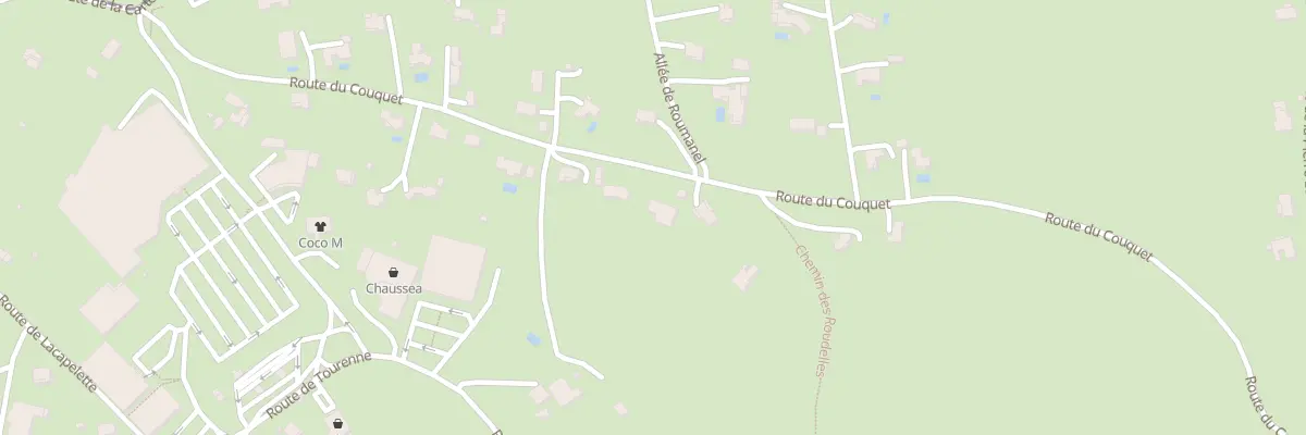 Plan du 436 Rte du Couquet à Capdenac