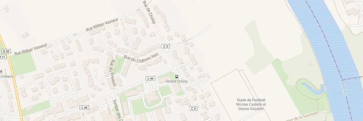 Plan du 66 Rue de Choisy à Maurecourt