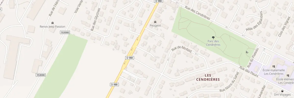 Plan du 65 Rue de Chartres à Limours