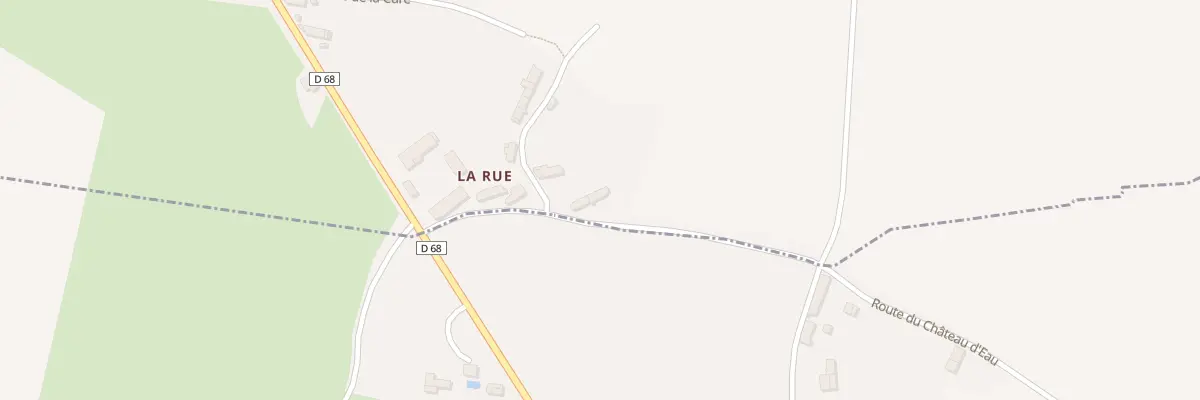 Plan du 21 La Rue à La Berthenoux