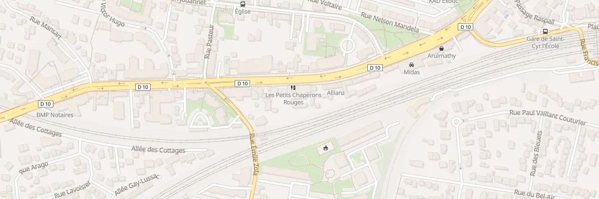 Plan du 53 Av Pierre Curie à Saint-Cyr-l’École