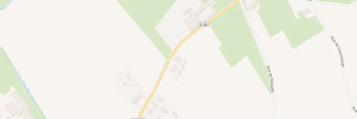 Plan du 409 Rue de la Grasse Payelle à Zutkerque