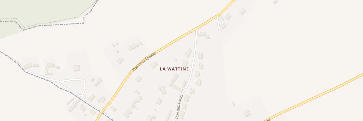 Plan du 195 Rue des Fours la Wattine à Mentque-Nortbécourt