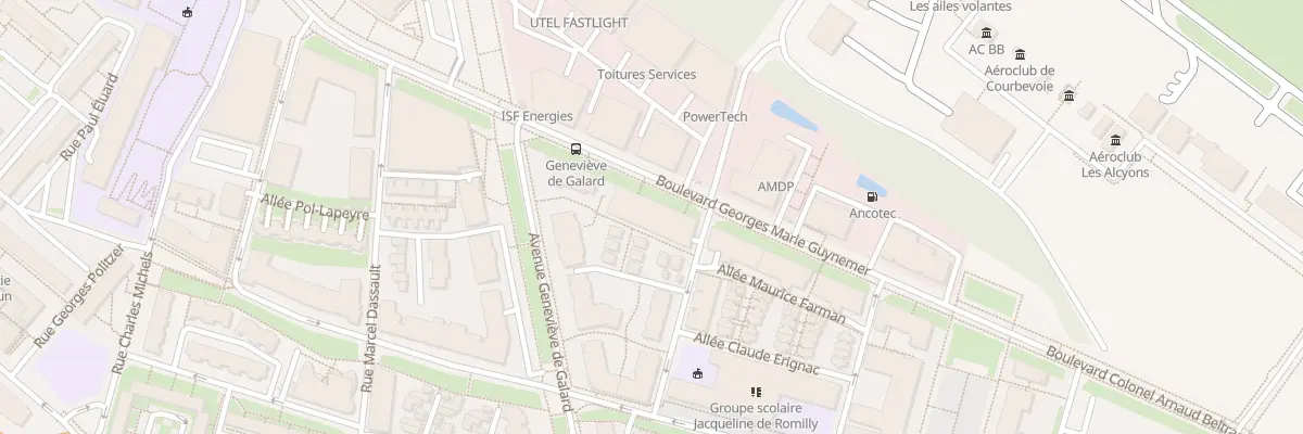 Plan du 7 Bd Georges Marie Guynemer à Saint-Cyr-l’École