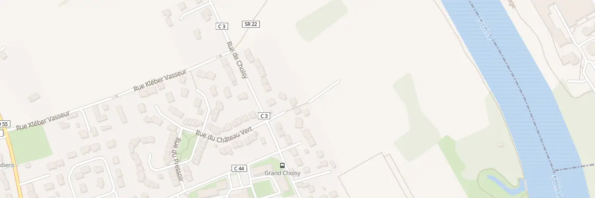 Plan du 76 Rue de Choisy à Maurecourt