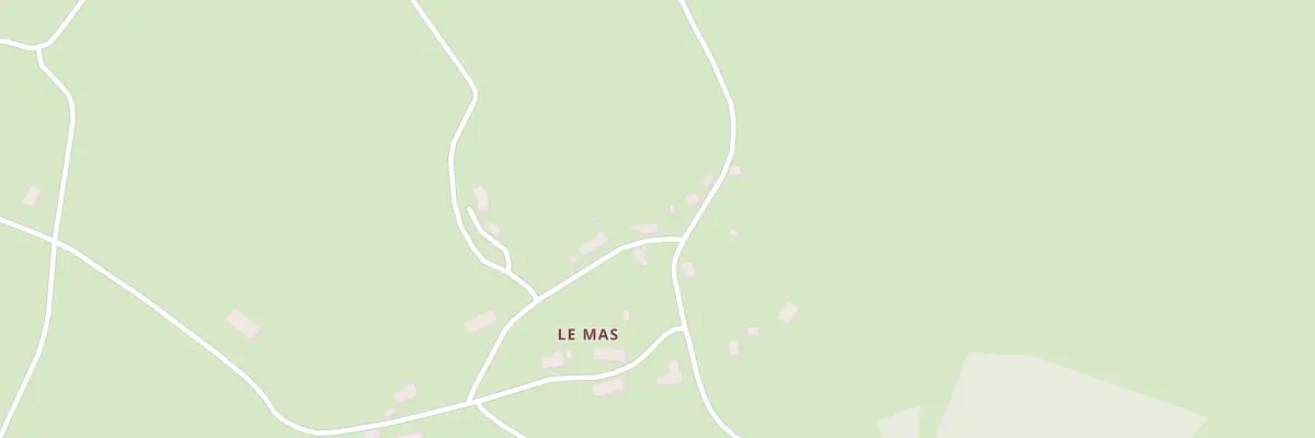 Plan du 8 Le Mas à Bassignac-le-Haut