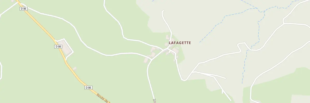 Plan du 5109 Lafagette à Prendeignes