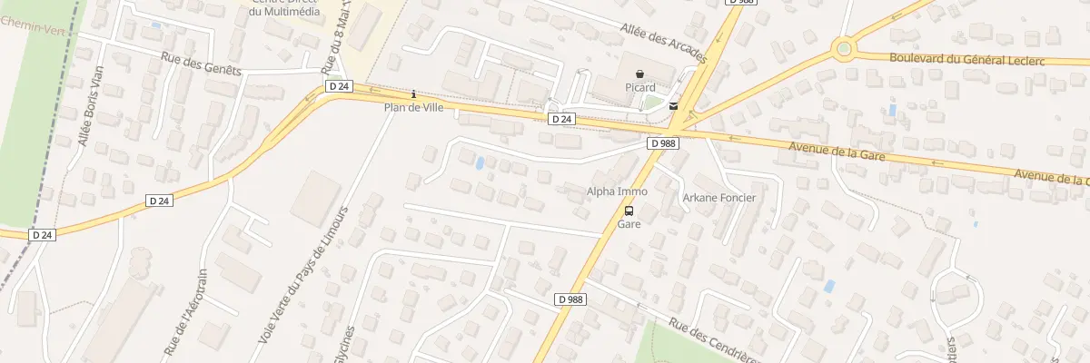 Plan du 7 Imp du Clos Madame à Limours