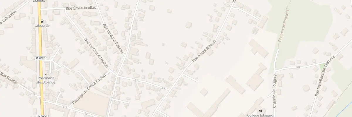 Plan du 21 Rue André Ribaud à Vierzon