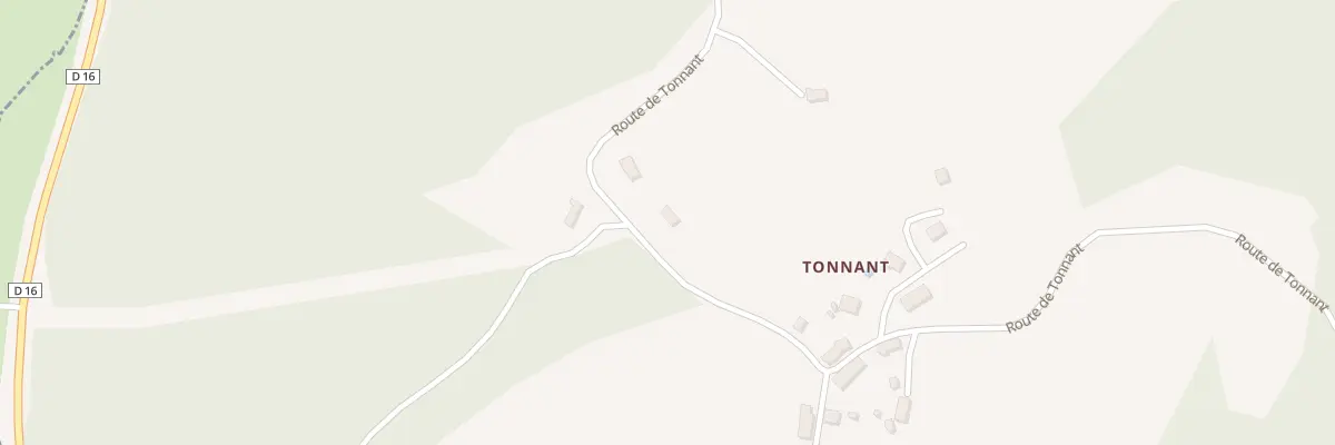 Plan du 5203 Tonnant à Moustier-Ventadour