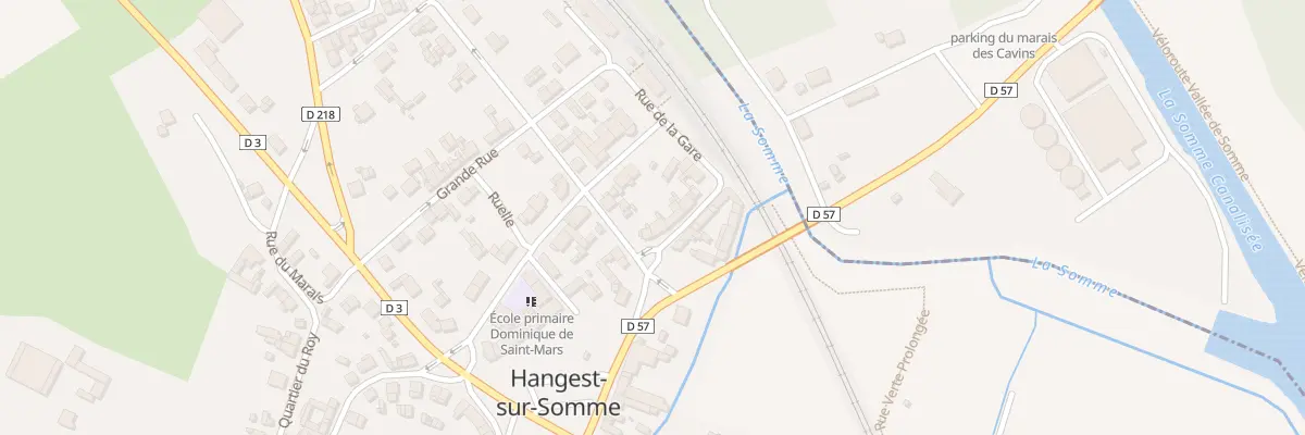 Plan du 5073 Le Village à Hangest-sur-Somme