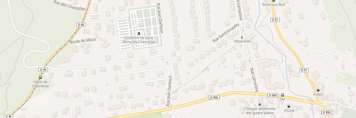 Plan du 19 Rue Saint Exupéry à Saint-Rémy-lès-Chevreuse