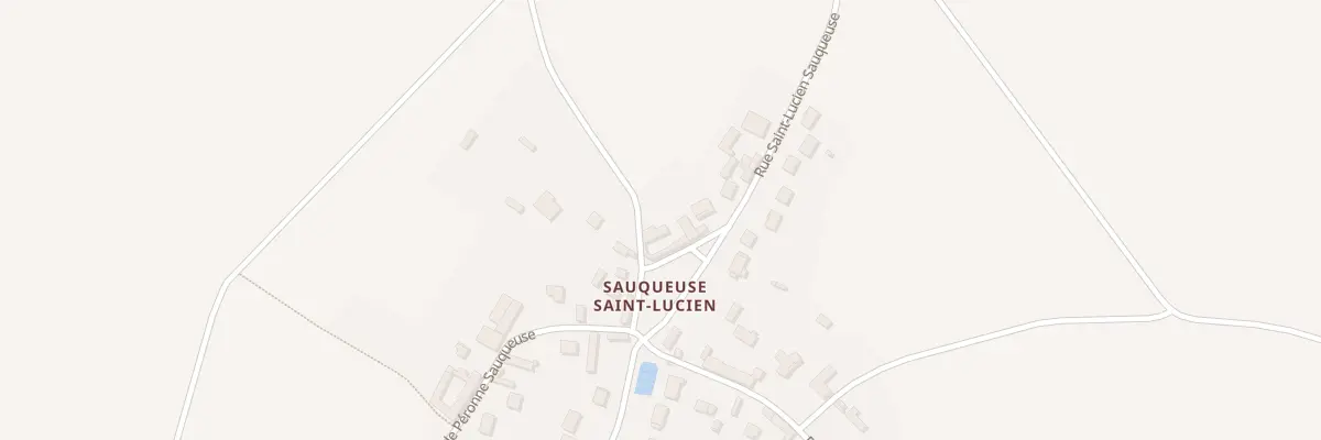 Plan du 1 Rue de la Place Sauqueuse à Verderel-lès-Sauqueuse