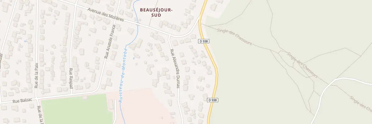 Plan du 9 Rue Alexandre Dumas à Saint-Rémy-lès-Chevreuse