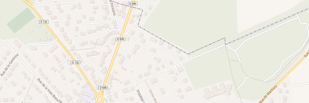 Plan du 4B Che de la Robinerie à Angervilliers