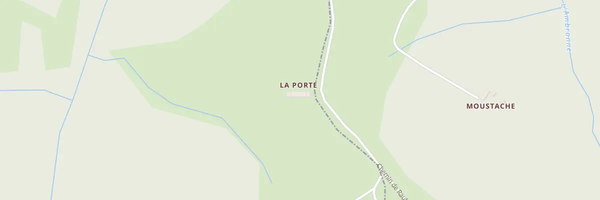 Plan du 24 Laporte à Saint-Benoît