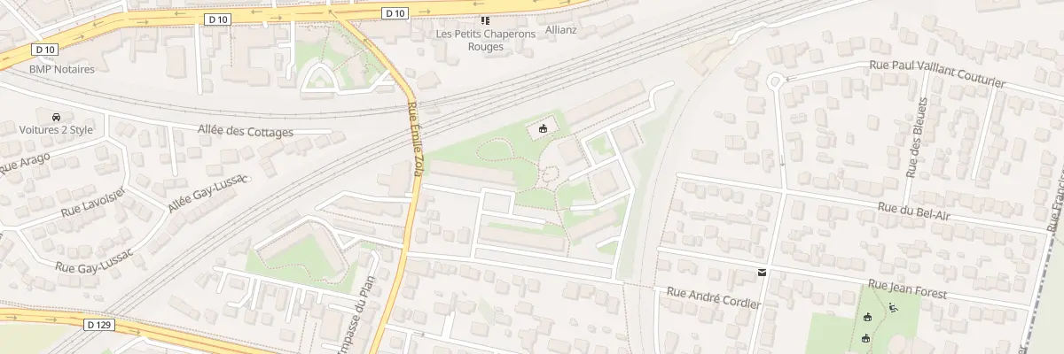 Plan du 21 Vla de l’Epi d’Or à Saint-Cyr-l’École