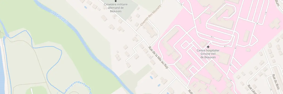 Plan du 101 Rue de la Mie au Roy à Beauvais