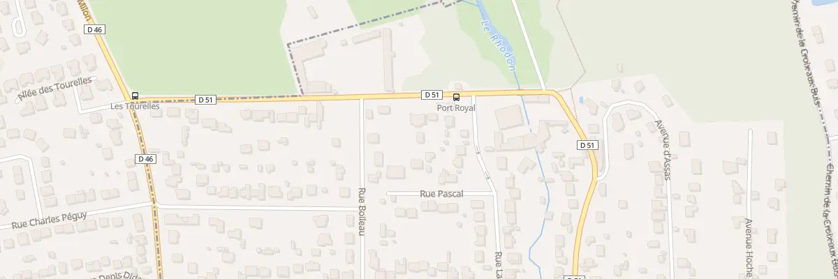 Plan du 85B Rue de Port Royal à Saint-Rémy-lès-Chevreuse