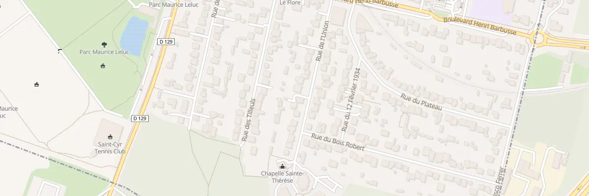 Plan du 18 Rue de l’Union à Saint-Cyr-l’École