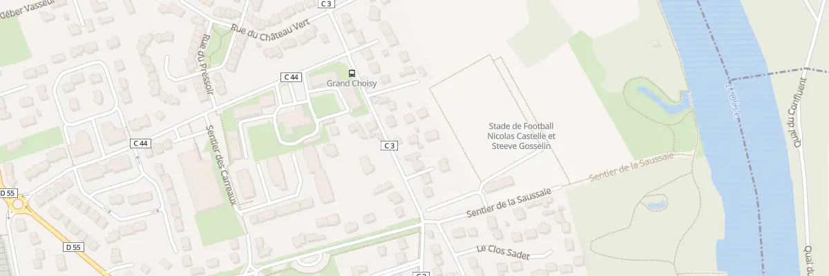 Plan du 46B Rue de Choisy à Maurecourt