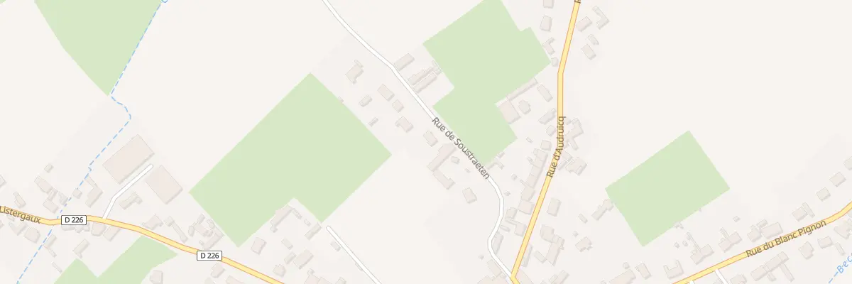 Plan du 209 Rue de Soustraeten à Zutkerque