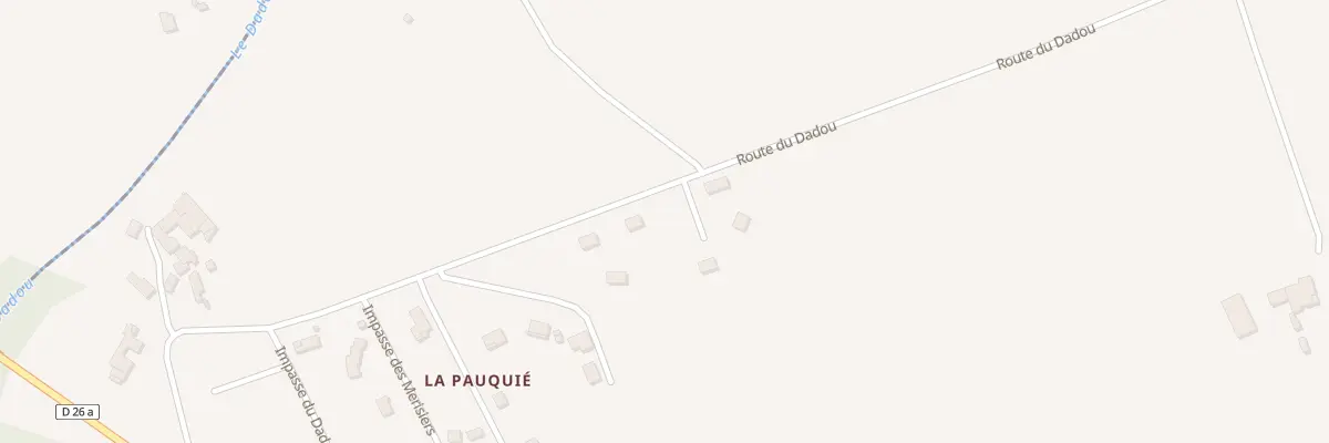 Plan du 2 Imp de Montclergue à Saint-Julien-du-Puy