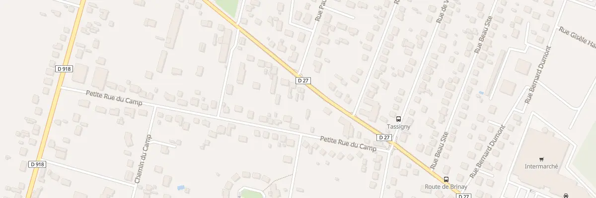 Plan du 42 Av Mal de Lattre de Tassigny à Vierzon