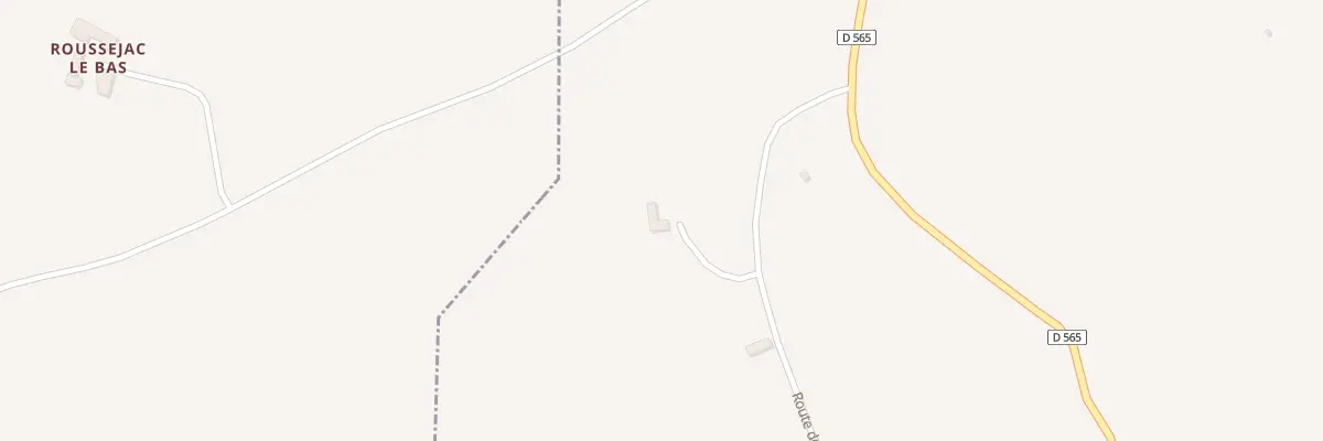 Plan du 5240 Le Roucan à Lunac