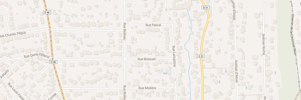 Plan du 8 Rue Bossuet à Saint-Rémy-lès-Chevreuse