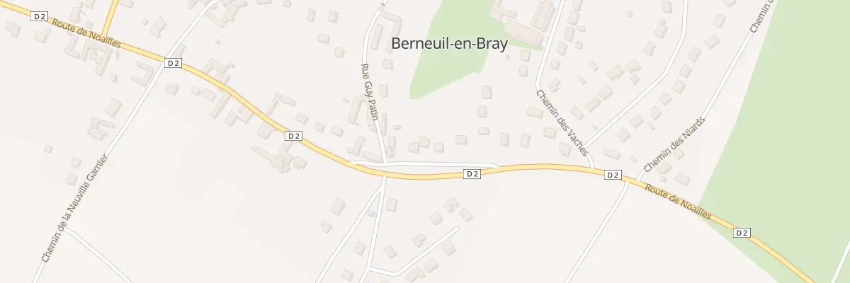 Plan du 15B Rue Patin à Berneuil-en-Bray