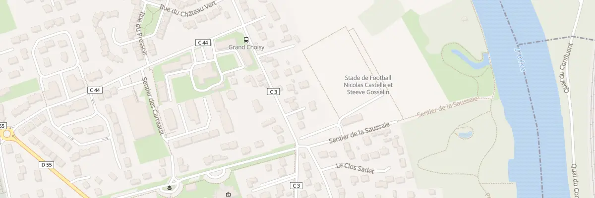 Plan du 44 Rue de Choisy à Maurecourt