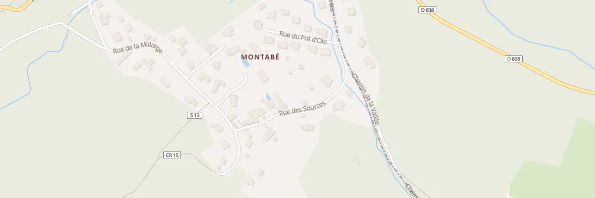 Plan du 5057 Le Bois de Montabe à Boullay-les-Troux