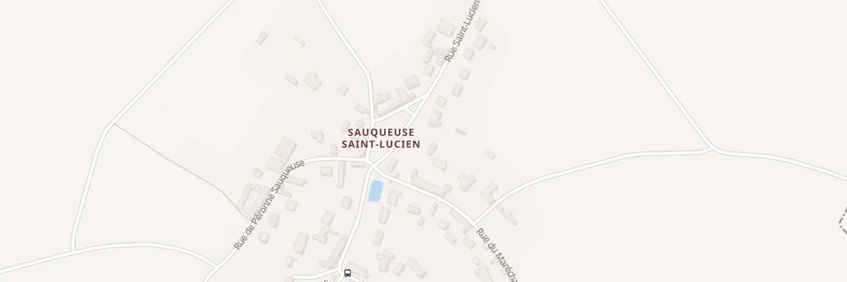 Plan du 6 Rue Saint Lucien Sauqueuse à Verderel-lès-Sauqueuse