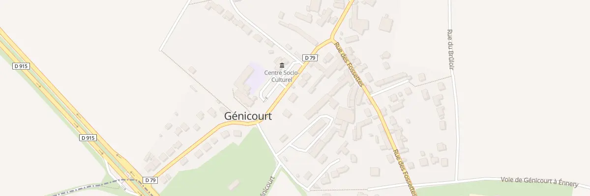 Plan du 5 Rue des Sablons à Génicourt