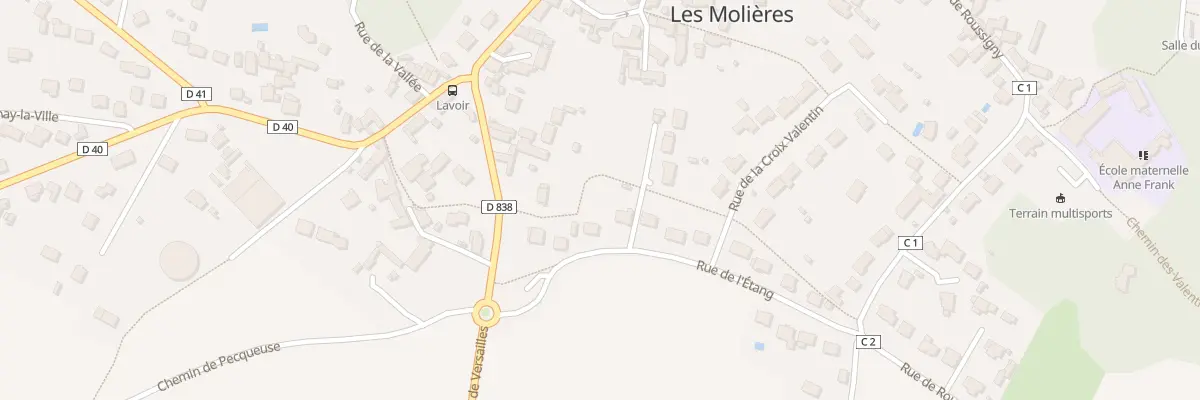 Plan du 22 Rue de l’Etang aux Molières