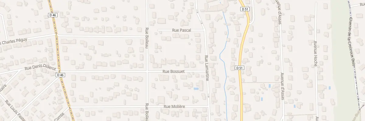 Plan du 6 Rue Bossuet à Saint-Rémy-lès-Chevreuse