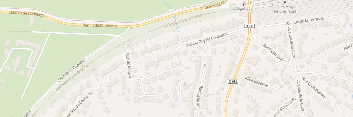 Plan du 25 Av Guy de Coubertin à Saint-Rémy-lès-Chevreuse