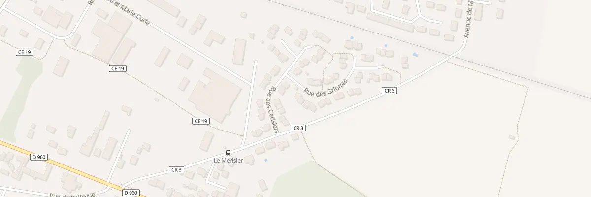 Plan du 40 Rue des Griottes à Mardié
