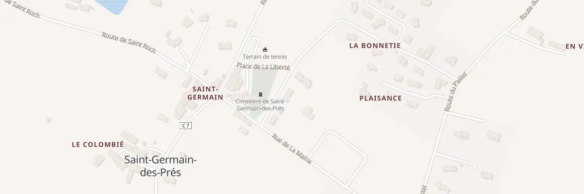 Plan du 72 Rue de Cocagne à Saint-Germain-des-Prés