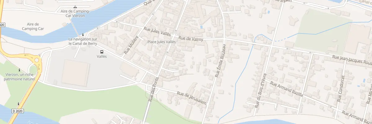 Plan du 72C Rue des Ponts à Vierzon