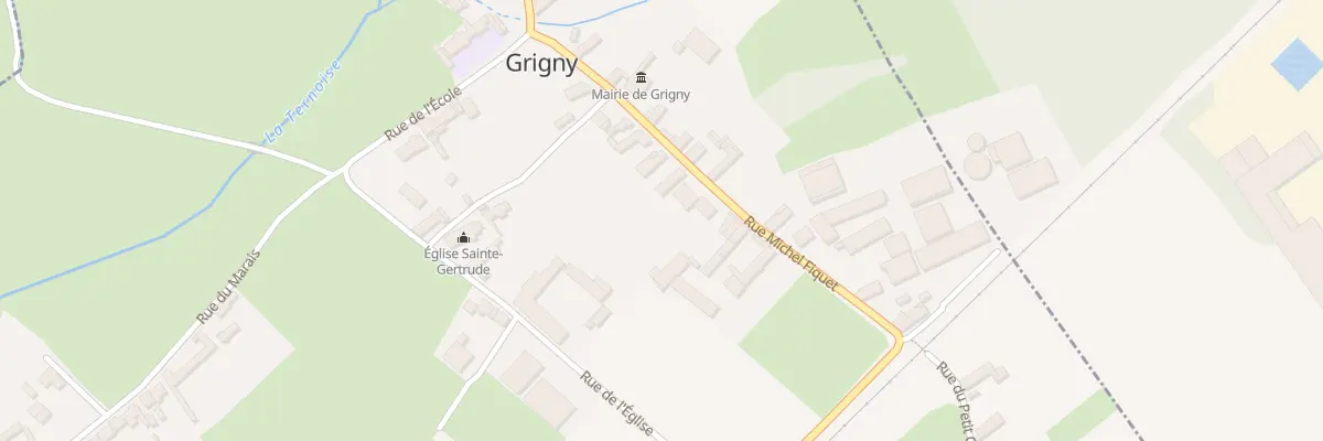 Plan du 36 Rue Michel Fiquet à Grigny