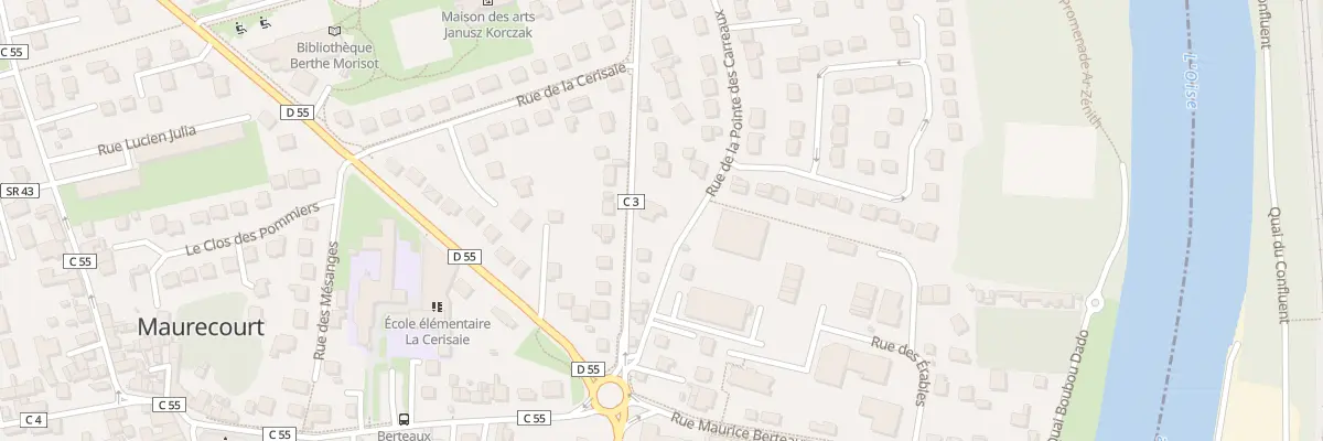 Plan du 10 Rue de Choisy à Maurecourt